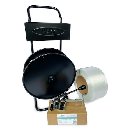 Idl Packaging Strapping Kit, 1" Cord Strapping, 820 Ft., Tensioner/Dispenser CCSK.1.1312-D